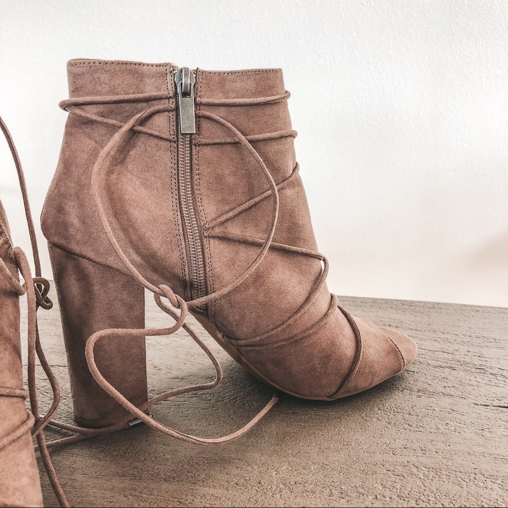 JGood Lace Up Booties - Picture 5 of 6
